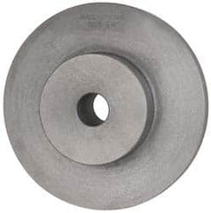 Bison - Adapter Back Plate for 6-1/4" Diam Self Centering Lathe Chucks - 0.98" Through Hole Diam, 3.46mm ID, 6.7" OD, 0.98" Flange Height, Cast Iron - Strong Tooling