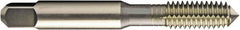 Vermont Tap & Die - #8-32 UNC 2B H5 Thread Limit Plug Thread Forming Tap - High Speed Steel, Bright Finish, 2-1/8" OAL, 3/8" Thread Length, Right Hand Thread, Series 1986 - Strong Tooling