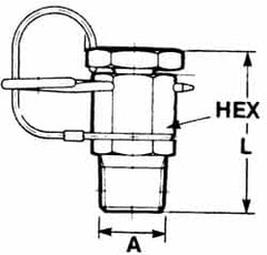 Voss - 1/8 Thread, 6,000 Max psi, NPT and BSPT - 26mm Long, Pressure Tests - Strong Tooling