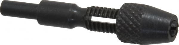 Interstate - 4" Long, Hand Drill with Swivel Head Pin Vise - 4" Long, 0.125" Min Capacity - Strong Tooling