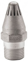 Silvent - Blow Gun High Force Nozzle - 3/8 MPT, 1.81" Hose Length, Aluminum, 145 psi, 238°F - Strong Tooling