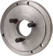 Interstate - Adapter Back Plate for 8" Diam Self Centering Lathe Chucks - D1-4 Mount - Strong Tooling