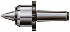 Rohm - MT6 Taper Shank, 4.61" Head Diam Live Center - 4,800 Max RPM, 4.1" Head Length, 2.28" Point Diam, 3.032" Point Len, 6,600 Lb Max Workpc, 14.27" OAL, Long Point - Strong Tooling