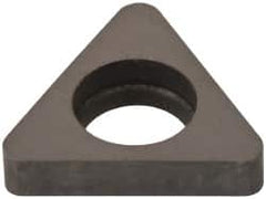 Made in USA - 3/8" Inscribed Circle, Triangle Shim for Indexables - Carbide, 1/8" Thick, ITSN Shim Style, Negative Rake - Strong Tooling