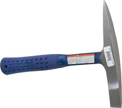 Estwing - 7/8 Lb Head Welder's Hammer - 11" Long, 1-1/4" Face Diam, Steel Handle - Strong Tooling