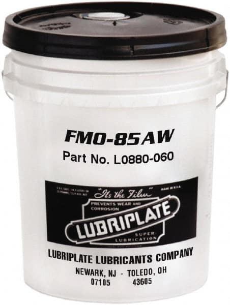 Lubriplate - 5 Gal Pail, Mineral Multipurpose Oil - SAE 5W, ISO 22, 21.26 cSt at 40°C, 3.95 cSt at 100°C, Food Grade - Strong Tooling