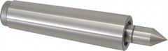 Royal Products - MT4 Taper Shank, 1.231" Head Diam 1,835 Lb Capacity Live Center - 4,500 Max RPM, 3/16" Head Length, 5/8" Point Diam, 1-3/8" Point Len, 1,400 Lb Max Workpc, 5-15/16" OAL, Standard Point - Strong Tooling