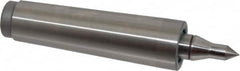 Royal Products - MT4 Taper Shank, 1.231" Head Diam 1,015 Lb Capacity Live Center - 4,500 Max RPM, 5/8" Point Diam, 1-3/8" Point Len, 580 Lb Max Workpc, 5-15/16" OAL, 3/8" Tip Diam, Long Point - Strong Tooling