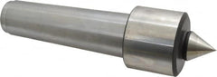 Royal Products - MT5 Taper Shank, 2.45" Head Diam 5,740 Lb Capacity Live Center - 4,500 Max RPM, 2.03" Head Length, 1-1/8" Point Diam, 1-3/16" Point Len, 750 Lb Max Workpc, 8-13/16" OAL, Standard Point - Strong Tooling