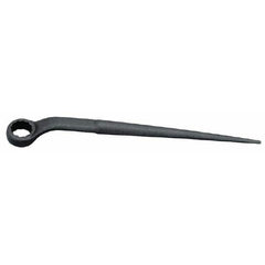 Martin Tools - 1-1/4", 12 Point, Black Finish, Single End, Spud Handle Box Wrench - Strong Tooling