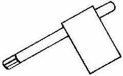 Carmex - Torx Drive, Key and Driver for Indexable Tools - Compatible with Clamp Screws - Strong Tooling