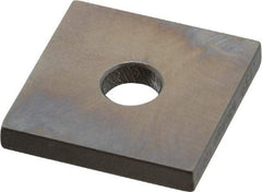 Mitutoyo - 0.139" Square Steel Gage Block - Accuracy Grade 0, Includes Certificate of Inspection - Strong Tooling