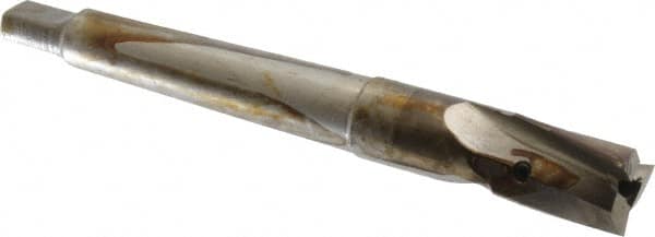 Value Collection - 9/16" Diam, 3 Flutes, Morse Taper Shank, Interchangeable Pilot Counterbore - Strong Tooling