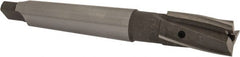 Value Collection - 25/32" Diam, 3 Flutes, Morse Taper Shank, Interchangeable Pilot Counterbore - Strong Tooling