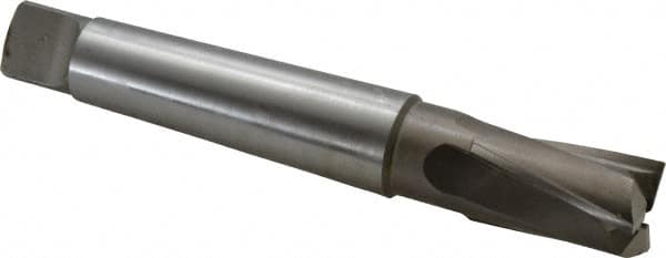 Value Collection - 15/16" Diam, 3 Flutes, Morse Taper Shank, Interchangeable Pilot Counterbore - Strong Tooling