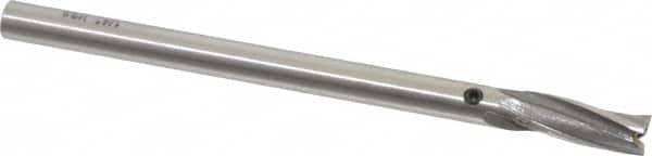 Value Collection - 1/4" Diam, 15/64" Shank, Diam, 3 Flutes, Straight Shank, Interchangeable Pilot Counterbore - Strong Tooling