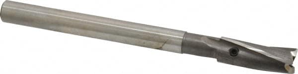 Value Collection - 3/8" Diam, 5/16" Shank, Diam, 3 Flutes, Straight Shank, Interchangeable Pilot Counterbore - Strong Tooling