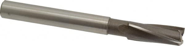 Value Collection - 31/64" Diam, 7/16" Shank, Diam, 3 Flutes, Straight Shank, Interchangeable Pilot Counterbore - Strong Tooling