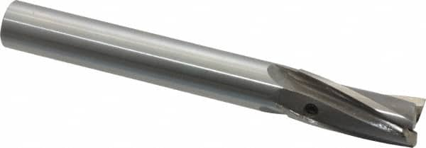 Value Collection - 17/32" Diam, 1/2" Shank, Diam, 3 Flutes, Straight Shank, Interchangeable Pilot Counterbore - Strong Tooling