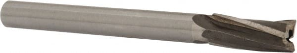 Value Collection - 37/64" Diam, 1/2" Shank, Diam, 3 Flutes, Straight Shank, Interchangeable Pilot Counterbore - Strong Tooling