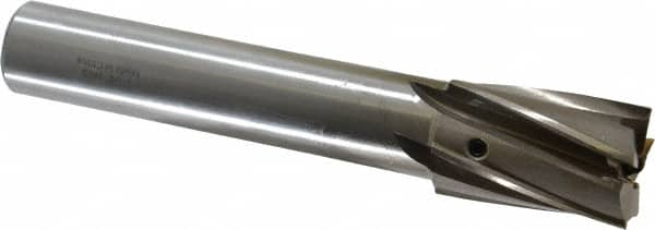 Value Collection - 1-1/4" Diam, 1" Shank, Diam, 5 Flutes, Straight Shank, Interchangeable Pilot Counterbore - Strong Tooling