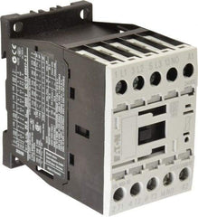 Eaton Cutler-Hammer - 3 Pole, 24 to 27 Coil VDC, 20 Amp, Nonreversible Open Enclosure IEC Contactor - 1 Phase hp: 0.5 at 115 V, 1 at 200 V, 1.5 at 230 V, 3 Phase hp: 3 at 200 V, 3 at 230 V, 5 at 460 V, 7.5 at 575 V, 9 Amp Inductive Load Rating Listed - Strong Tooling