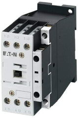 Eaton Cutler-Hammer - 3 Pole, 24 Coil VAC, 18 Amp, Nonreversible Open Enclosure IEC Contactor - 1 Phase hp: 2 at 115 V, 2 at 200 V, 3 at 230 V, 3 Phase hp: 10 at 460 V, 15 at 575 V, 5 at 200 V, 5 at 230 V, 18 Amp Inductive Load Rating Listed - Strong Tooling