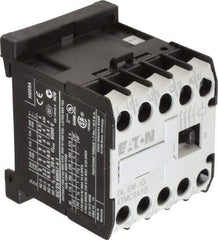 Eaton Cutler-Hammer - 3 Pole, 208 Coil VAC at 60 Hz, Nonreversible Open Enclosure IEC Contactor - 1 Phase hp: 0.5 at 115 V, 1 at 200 V, 1.5 at 230 V, 3 Phase hp: 2 at 200 V, 3 at 230 V, 5 at 460 V, 5 at 575 V, 8.80 Amp Inductive Load Rating Listed - Strong Tooling