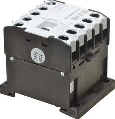 Eaton Cutler-Hammer - 3 Pole, 24 Coil VAC, Nonreversible Open Enclosure IEC Contactor - 1 Phase hp: 0.5 at 115 V, 1 at 200 V, 1.5 at 230 V, 3 Phase hp: 2 at 200 V, 3 at 230 V, 5 at 460 V, 5 at 575 V, 8.80 Amp Inductive Load Rating Listed - Strong Tooling