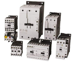 Eaton Cutler-Hammer - 3 Pole, 24 Coil VAC, 88 Amp, Nonreversible Open Enclosure IEC Contactor - 1 Phase hp: 10 at 200 V, 15 at 230 V, 5 at 115 V, 3 Phase hp: 20 at 200 V, 25 at 230 V, 50 at 460 V, 60 at 575 V, 65 Amp Inductive Load Rating Listed - Strong Tooling