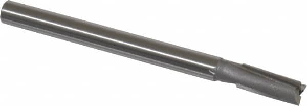 Made in USA - 5/16" Diam, 19/64" Shank, Diam, 3 Flutes, Straight Shank, Interchangeable Pilot Counterbore - Strong Tooling