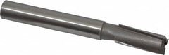 Made in USA - 17/32" Diam, 1/2" Shank, Diam, 3 Flutes, Straight Shank, Interchangeable Pilot Counterbore - Strong Tooling