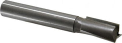 Made in USA - 7/8" Diam, 3/4" Shank, Diam, 3 Flutes, Straight Shank, Interchangeable Pilot Counterbore - Strong Tooling