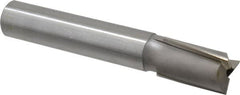 Made in USA - 1-1/8" Diam, 1" Shank, Diam, 3 Flutes, Straight Shank, Interchangeable Pilot Counterbore - Strong Tooling