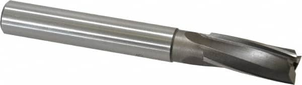 Value Collection - 17/32" Diam, 1/2" Shank, Diam, 3 Flutes, Straight Shank, Interchangeable Pilot Counterbore - Strong Tooling