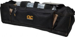 CLC - 23 Pocket Black Polyester Tool Bag - 16" Wide x 8" Deep x 11" High - Strong Tooling