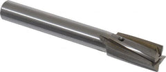 Value Collection - 5/8" Diam, 1/2" Shank, Diam, 4 Flutes, Straight Shank, Interchangeable Pilot Counterbore - Strong Tooling