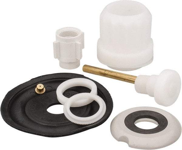 Made in USA - Urinal Flush Valve Repair Kit - For Use With Coyne and Delaney, Contain Relief Valve, Bushing, Auxiliary Valve Seal Retainer with Seal, Diaphragm, Guides, Main Seat, Friction Ring - Strong Tooling