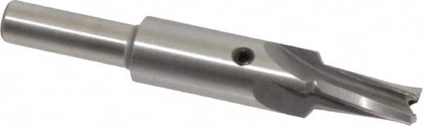 Value Collection - 1/4" Diam, 1/4" Shank, Diam, 4 Flutes, Straight Shank, Interchangeable Pilot Counterbore - Strong Tooling