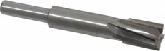 Value Collection - 7/16" Diam, 1/4" Shank, Diam, 4 Flutes, Straight Shank, Interchangeable Pilot Counterbore - Strong Tooling