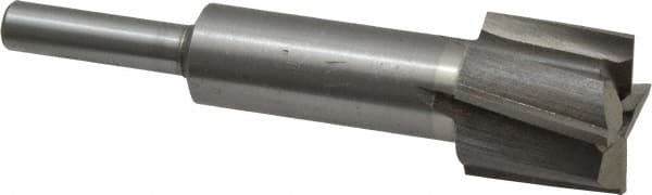 Value Collection - 25/32" Diam, 1/4" Shank, Diam, 4 Flutes, Straight Shank, Interchangeable Pilot Counterbore - Strong Tooling