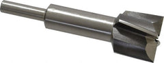 Value Collection - 29/32" Diam, 1/4" Shank, Diam, 4 Flutes, Straight Shank, Interchangeable Pilot Counterbore - Strong Tooling