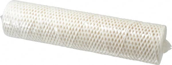 Parker - 2-1/2" OD, 25µ, Rayon String-Wound Cartridge Filter - 10" Long - Strong Tooling