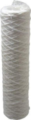 Parker - 2-1/2" OD, 1µ, Polyester String-Wound Cartridge Filter - 10" Long - Strong Tooling