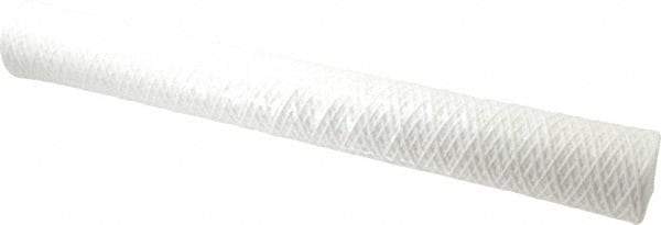 Parker - 2-1/2" OD, 5µ, Polyester String-Wound Cartridge Filter - 20" Long - Strong Tooling