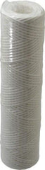 Parker - 2-1/2" OD, 10µ, Polyester String-Wound Cartridge Filter - 10" Long - Strong Tooling