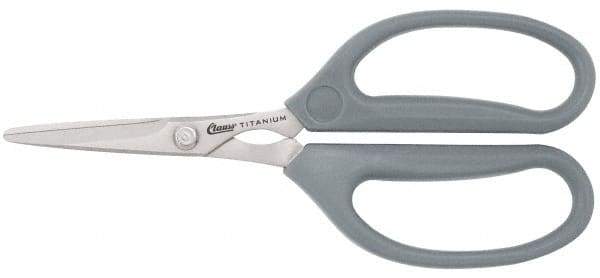 Clauss - 1-3/4" Length of Cut, Straight Pattern Multi-Purpose Snip - 6" OAL, ABS Handle - Strong Tooling