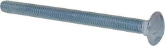 Value Collection - 5/16-18 UNC 4" Length Under Head, Standard Square Neck, Carriage Bolt - Grade 5 Steel, Zinc-Plated Finish - Strong Tooling