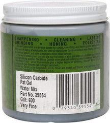 Loctite - 1 Lb Water Soluble Compound - Compound Grade Super Fine, 600 Grit, Black & Gray, Use on General Purpose - Strong Tooling