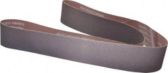 Norton - 2-1/2" Wide x 60" OAL, 80 Grit, Aluminum Oxide Abrasive Belt - Aluminum Oxide, Medium, Coated, X Weighted Cloth Backing, Series R228 - Strong Tooling